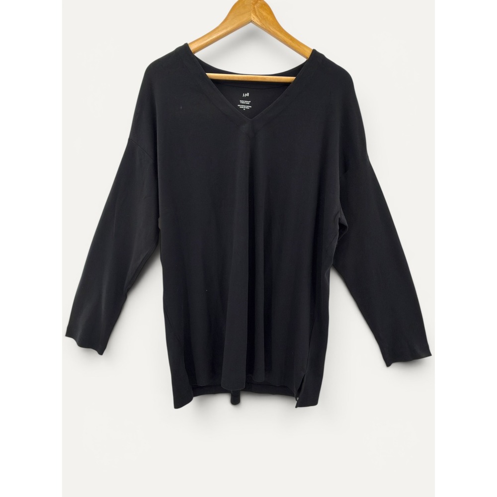 J. Jill V-Neck NWT Tunic XL Simply Supima Cotton Long Sleeve Capsule Wardrobe